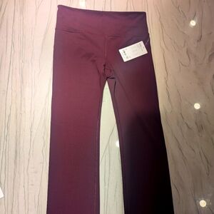 Athleta Elation Straight Leg Pants - Spiced Cabernet - Large